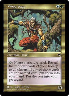 [275]【EN】森の賢人/Wood Sage【TMP】[R][多色]