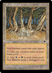 [321]【EN】松のやせ地/Pine Barrens【TMP】[R][土地]