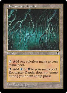[323]【EN】ルートウォーターの深淵/Rootwater Depths【TMP】[U][土地]