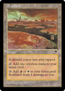 [325]【EN】かさぶた地区/Scabland【TMP】[R][土地]