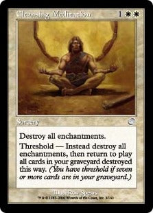 [003]【JP】【FOIL】浄化の瞑想/Cleansing Meditation【TOR】[U][白]