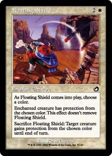 [005]【JP】【FOIL】浮揚盾/Floating Shield【TOR】[C][白]