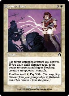 [015]【EN】【FOIL】ほとばしる魂/Spirit Flare【TOR】[C][白]