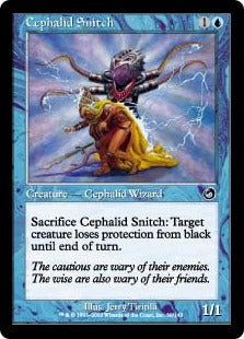 [030]【JP】【FOIL】セファリッドの密告者/Cephalid Snitch【TOR】[C][青]