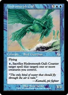 [040]【EN】【FOIL】ハイドロモルフのカモメ/Hydromorph Gull【TOR】[U][青]