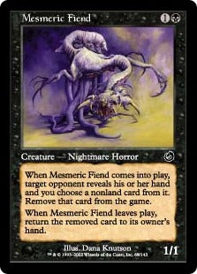 [069]【EN】【FOIL】催眠の悪鬼/Mesmeric Fiend【TOR】[C][黒]