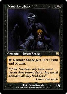 [074]【JP】【FOIL】ナントゥーコの影/Nantuko Shade【TOR】[R][黒]