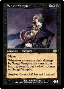 [080]【EN】【FOIL】センギアの吸血鬼/Sengir Vampire【TOR】[R][黒]