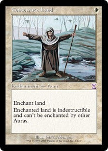 [004]【EN】【FOIL】■旧枠■土地の聖別/Consecrate Land【TSB】[R][白]