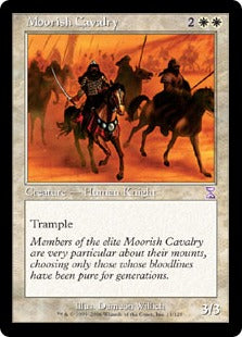 [011]【JP】【FOIL】■旧枠■ムーア人の騎兵/Moorish Cavalry【TSB】[R][白]
