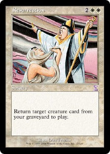 [012]【EN】【FOIL】■旧枠■蘇生/Resurrection【TSB】[R][白]