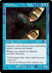 [019]【EN】【FOIL】■旧枠■ダンダーン/Dandan【TSB】[R][青]