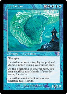 [023]【EN】【FOIL】■旧枠■リバイアサン/Leviathan【TSB】[R][青]