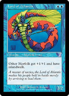 [024]【JP】【FOIL】■旧枠■アトランティスの王/Lord of Atlantis【TSB】[R][青]
