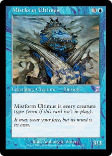 [026]【JP】【FOIL】■旧枠■霧衣の究極体/Mistform Ultimus【TSB】[R][青]