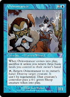 [027]【EN】【FOIL】■旧枠■羊術師/Ovinomancer【TSB】[R][青]