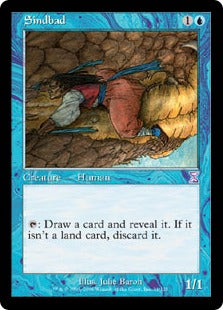 [031]【EN】【FOIL】■旧枠■シンドバッド/Sindbad【TSB】[R][青]