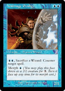 [034]【EN】【FOIL】■旧枠■非凡な虚空魔道士/Voidmage Prodigy【TSB】[R][青]