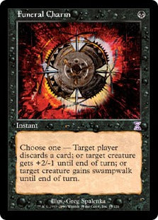 [044]【EN】■旧枠■葬送の魔除け/Funeral Charm【TSB】[R][黒]