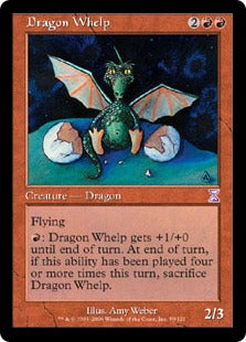 [059]【JP】【FOIL】■旧枠■チビ・ドラゴン/Dragon Whelp【TSB】[R][赤]