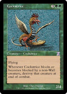 [075]【EN】■旧枠■コカトリス/Cockatrice【TSB】[R][緑]
