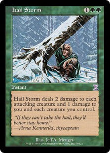 [079]【JP】■旧枠■雹の嵐/Hail Storm【TSB】[R][緑]