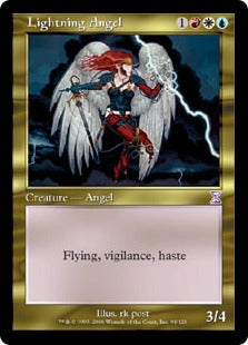 [094]【JP】【FOIL】■旧枠■稲妻の天使/Lightning Angel【TSB】[R][多色]