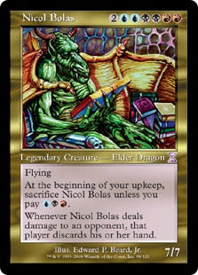 [098]【JP】【FOIL】■旧枠■ニコル・ボーラス/Nicol Bolas【TSB】[R][多色]