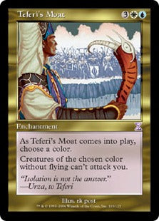 [103]【EN】【FOIL】■旧枠■テフェリーの濠/Teferi's Moat【TSB】[R][多色]