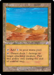 [118]【JP】【FOIL】■旧枠■砂漠/Desert【TSB】[R][土地]