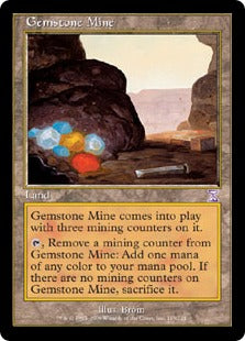 [119]【JP】【FOIL】■旧枠■宝石鉱山/Gemstone Mine【TSB】[R][土地]