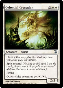 [007]【EN】【FOIL】天界の十字軍/Celestial Crusader【TSP】[U][白]