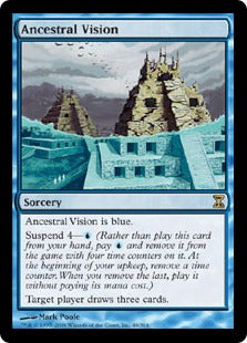 [048]【EN】【FOIL】祖先の幻視/Ancestral Vision【TSP】[R][青]