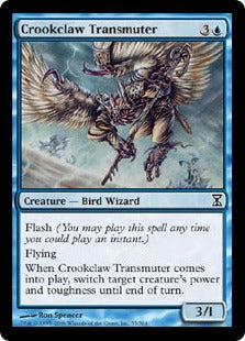 [055]【EN】【FOIL】歪んだ爪の変成者/Crookclaw Transmuter【TSP】[C][青]