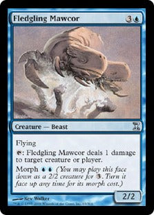 [063]【EN】【FOIL】巣立つ大口獣/Fledgling Mawcor【TSP】[U][青]
