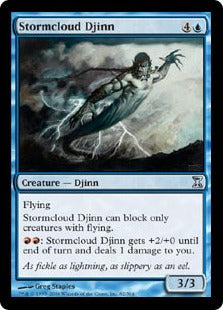 [082]【EN】【FOIL】嵐雲のジン/Stormcloud Djinn【TSP】[U][青]