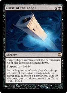 [099]【EN】【FOIL】陰謀団の呪い/Curse of the Cabal【TSP】[R][黒]