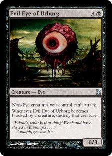 [107]【EN】アーボーグの邪眼/Evil Eye of Urborg【TSP】[U][黒]