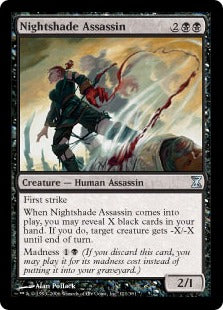 [121]【EN】ベラドンナの暗殺者/Nightshade Assassin【TSP】[U][黒]