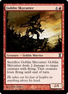 [159]【EN】ゴブリンの空切り/Goblin Skycutter【TSP】[C][赤]