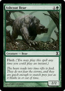 [190]【EN】灰毛皮の熊/Ashcoat Bear【TSP】[C][緑]