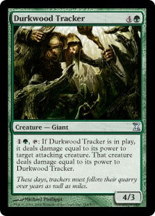 [194]【EN】【FOIL】ダークウッドの足跡追い/Durkwood Tracker【TSP】[U][緑]