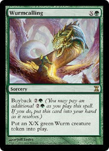 [234]【EN】【FOIL】ワーム呼び/Wurmcalling【TSP】[R][緑]