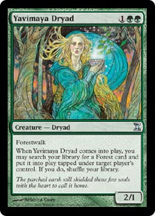 [235]【EN】ヤヴィマヤのドライアド/Yavimaya Dryad【TSP】[U][緑]