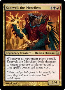 [242]【EN】無慈悲なる者ケアヴェク/Kaervek the Merciless【TSP】[R][多色]