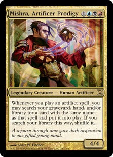 [243]【EN】【FOIL】工匠の神童、ミシュラ/Mishra, Artificer Prodigy【TSP】[R][多色]