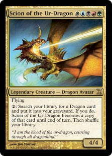 [246]【EN】【FOIL】始祖ドラゴンの末裔/Scion of the Ur-Dragon【TSP】[R][多色]