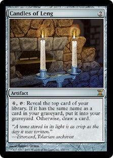 [250]【EN】レンの蝋燭/Candles of Leng【TSP】[R][茶]