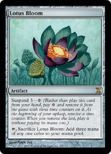 [259]【EN】【FOIL】睡蓮の花/Lotus Bloom【TSP】[R][茶]