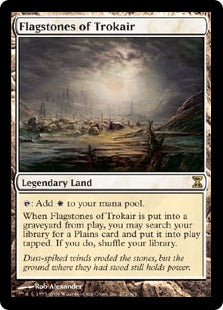 [272]【EN】【FOIL】トロウケアの敷石/Flagstones of Trokair【TSP】[R][土地]